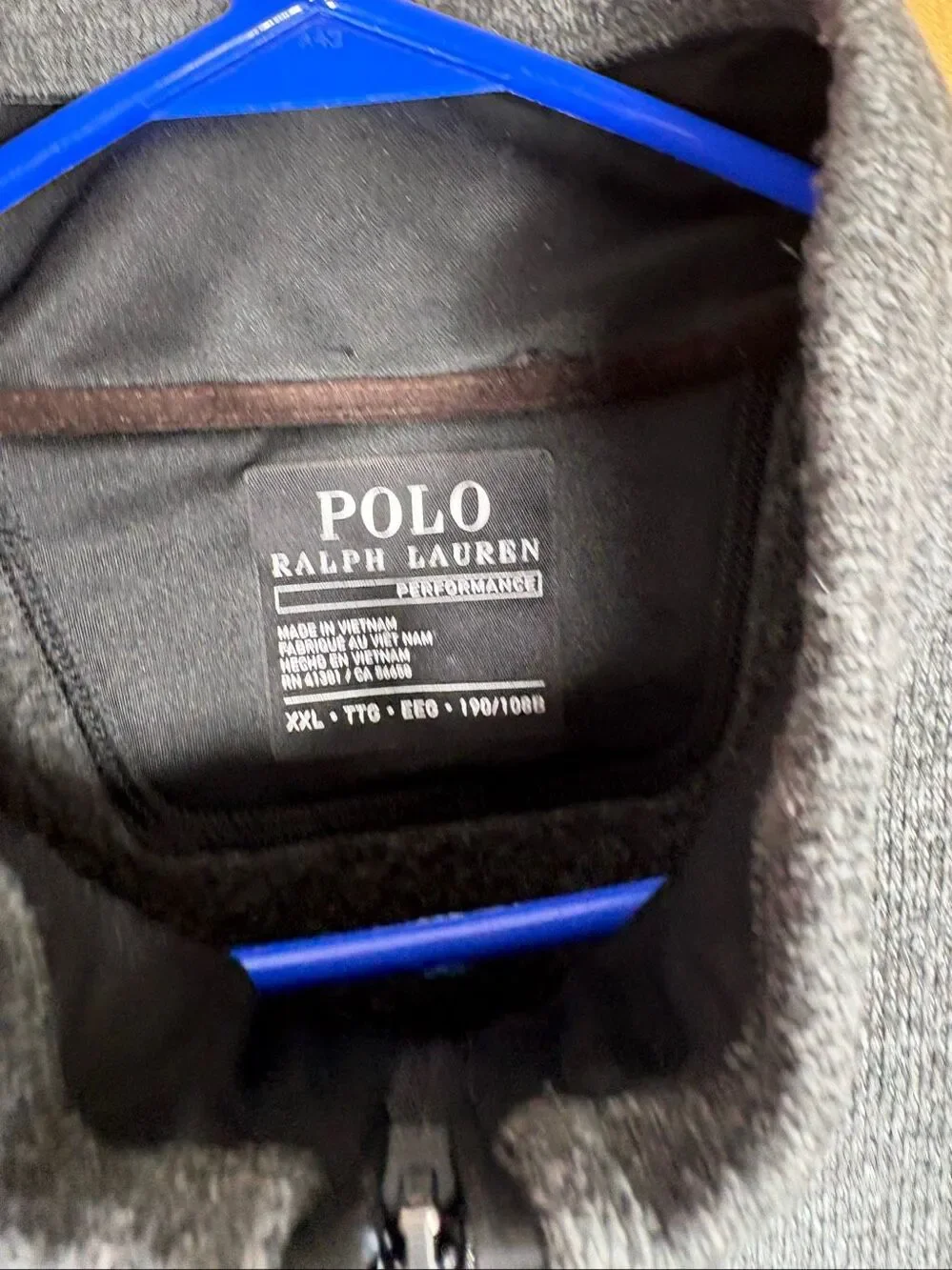 Polo Ralph Lauren mens fleece performance vest size XXL
